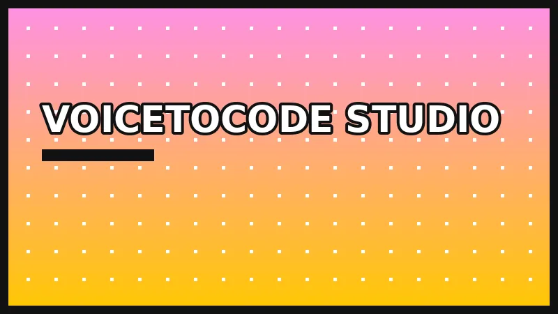 VoiceToCode Studio